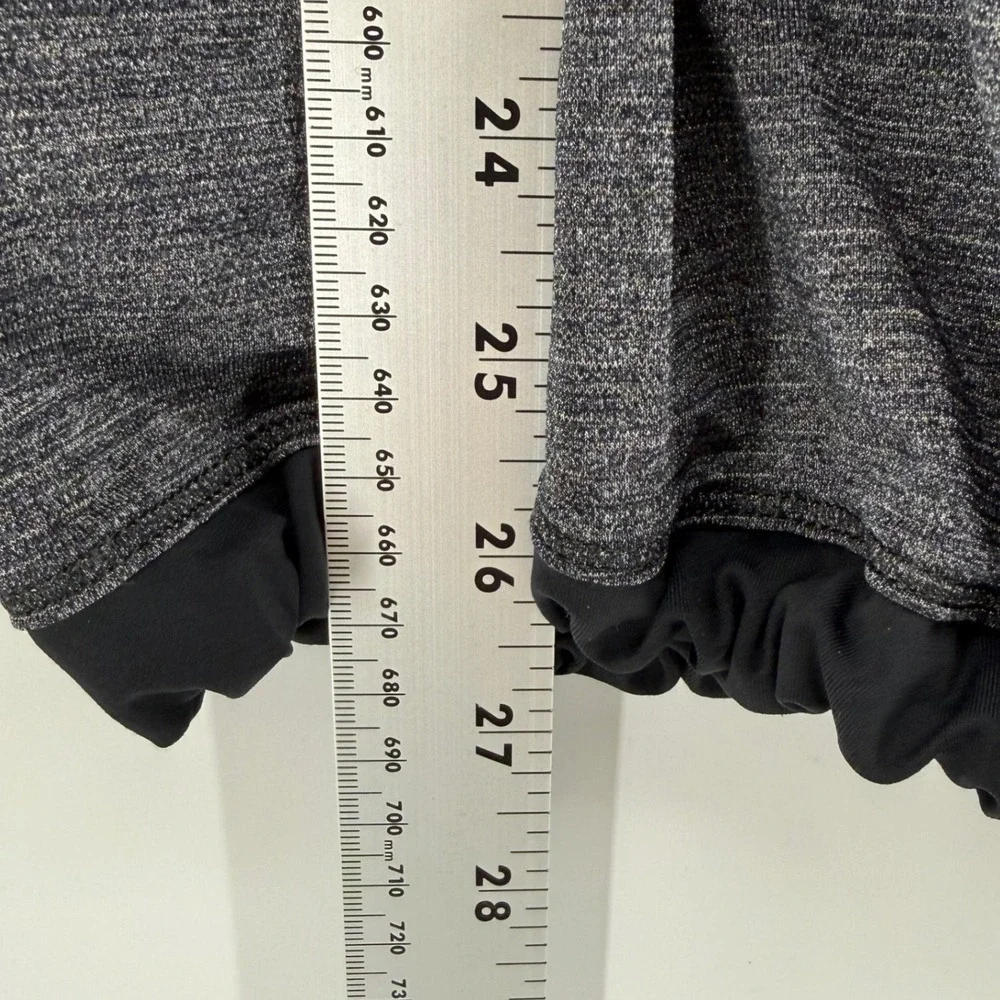 Lululemon Run: Silver‎ Bullet Short Sleeve Tech Drawstring Hem Yoga Top Size 12